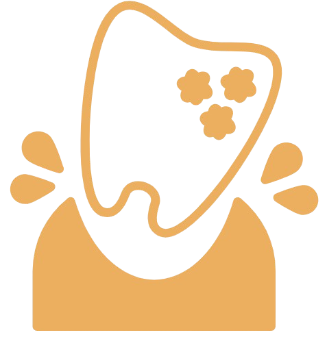 Tooth extraction icon at SAMDENT