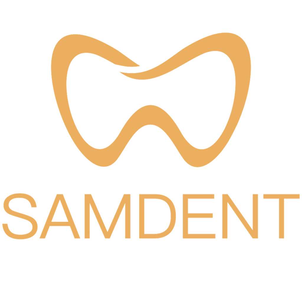 Logo for SAMDENT Dental clinic by Dr. Wessam Bayaa